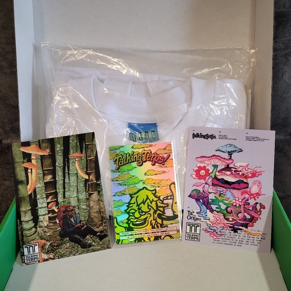 NWT Talking Terps Limited Edition Tee Number 313 Of 420 OG Logo V.7 Size L - Picture 5 of 11